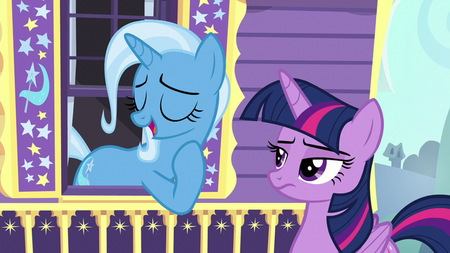 File:Trixie acting smug toward Twilight Sparkle S6E25.png