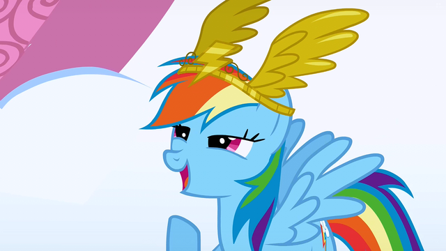 File:Rainbow Dash receiving the award S1E16.png