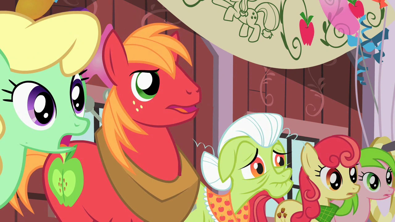 Image - Apple family shocked by the news S2E14.png | My Little ...