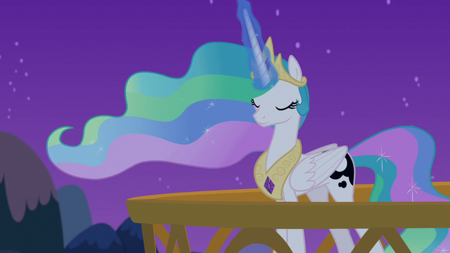 File:Princess Celestia using Luna's dream magic S7E10.png