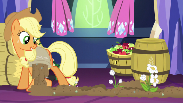 File:AJ pouring fertilizer in castle while flowers grow S5E03.png