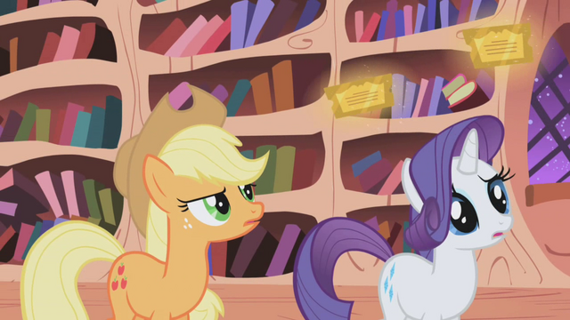 File:Applejack & Rarity S1E3.png