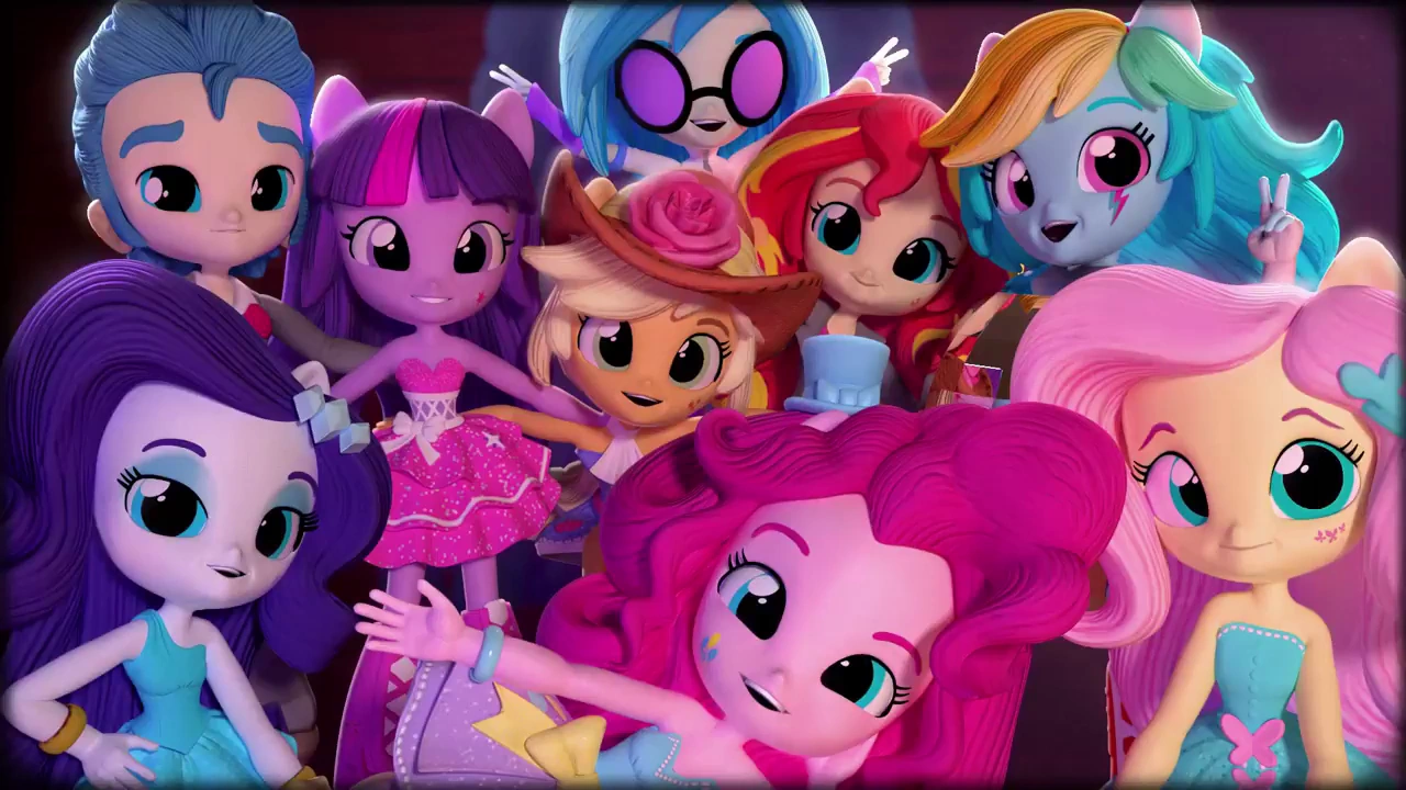 Image - Equestria Girls, Flash, and DJ group photo EGM5 
