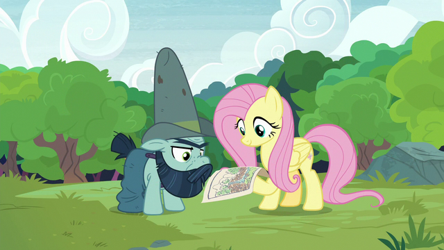 File:Fluttershy and Big Daddy look over the diagram S7E5.png