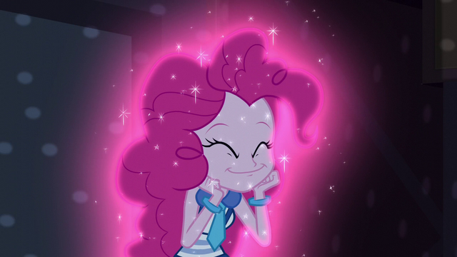 File:Pinkie Pie starting to glow EG3.png