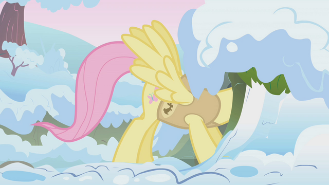 File:Fluttershy waking up woodland critters S1E11.png