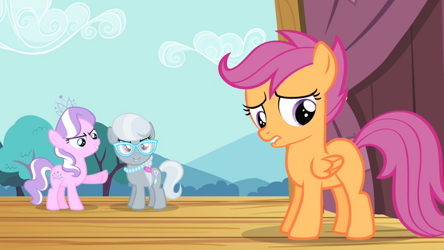 File:Diamond Tiara and Silver Spoon mocks Scootaloo S4E05.png