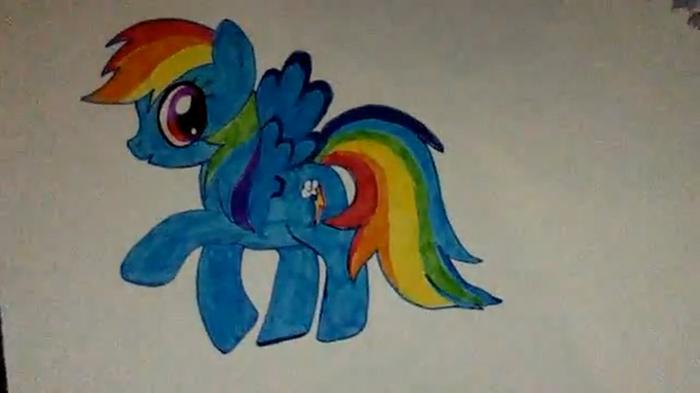 File:FANMADE Rainbow Dash drawing.png