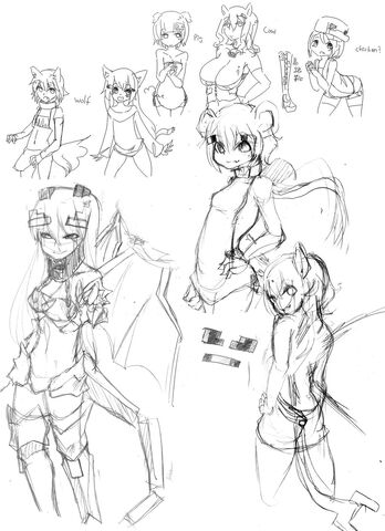 File:Minecraft animals by rammkiler-d5xyku2.jpg
