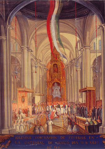 Archivo:Coronación de Agustin de Iturbide.png