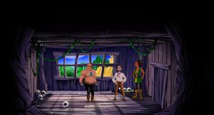 Meathook, Carla and Hotis held captive SMISE