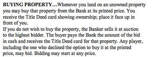 Auction rule 01