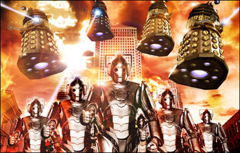 Daleks vs cybermen