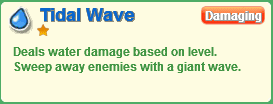 Tidal wave