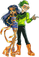 Monster High Deuce Deuce Gorgon Monster High Wiki FANDOM powered by Wikia