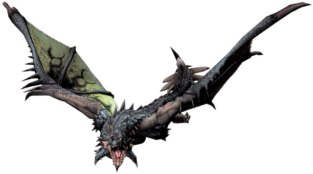 File:MHF1-Azure Rathalos Render 001 (Edited).png