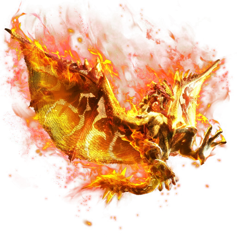 File:MHXR-Flame Rathalos Render 001.png