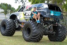 Cutting monster jam