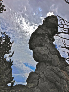 Rock spire