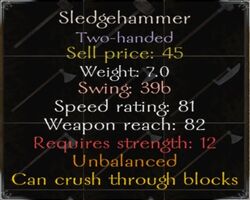 Unbalanced