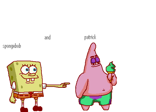 Image - Spongebob and patrick.png | MUGEN Database | FANDOM powered by