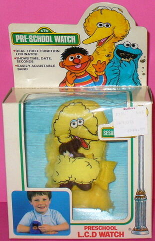 File:Lewco 1987 big bird pre-school watch.jpg