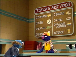 Grover The Fast Food Waiter Grover The Fast Food Waiter