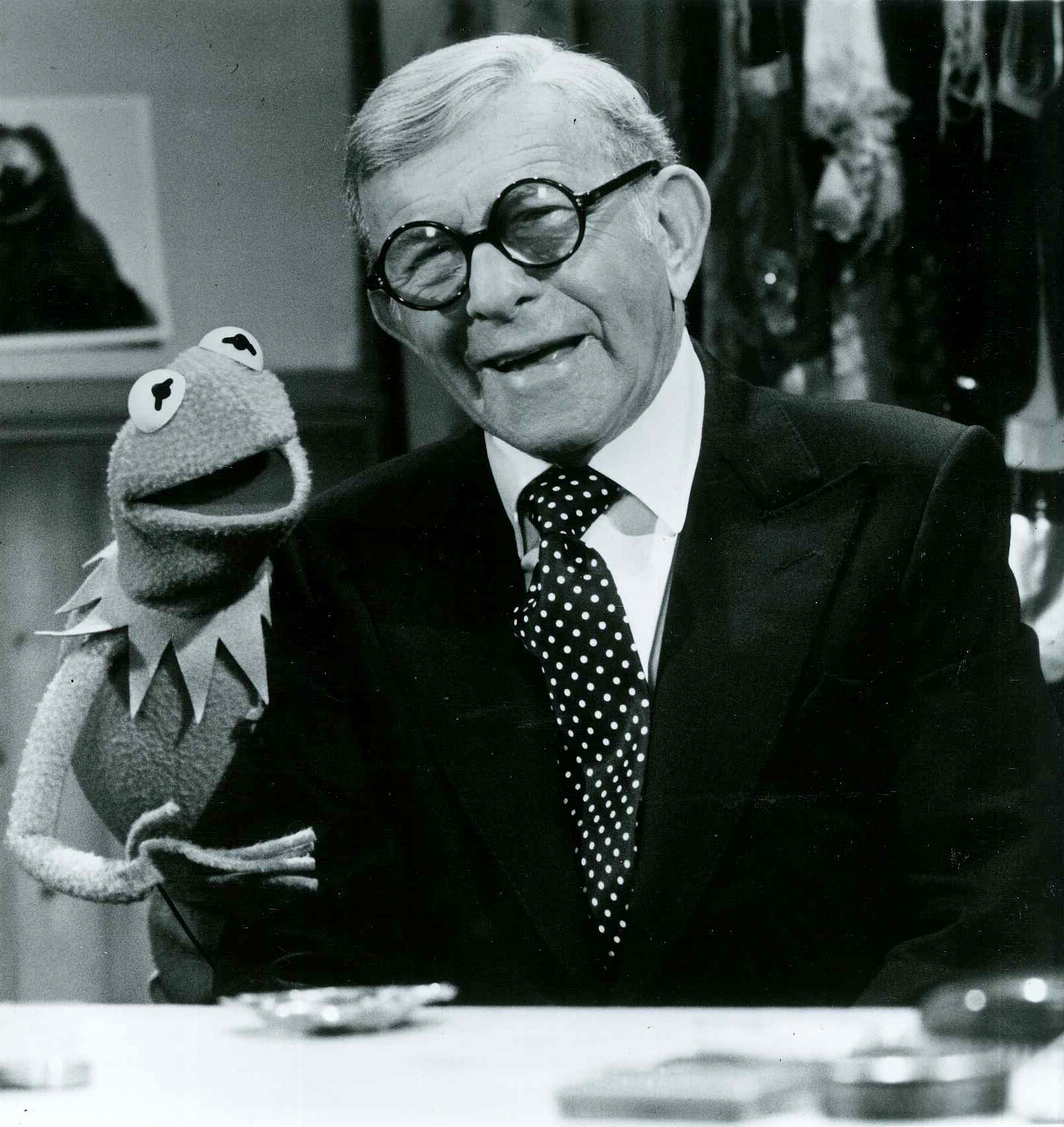 George Burns and Kermit