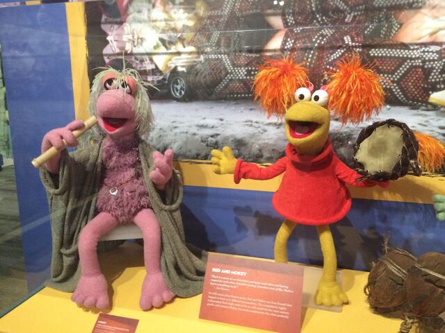 File:Center for Puppetry Arts - Fraggle Rock - Mokey & Red.jpg