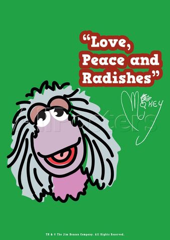 File:Poster Fraggle Rock-Love, Peace And Radishes.jpg