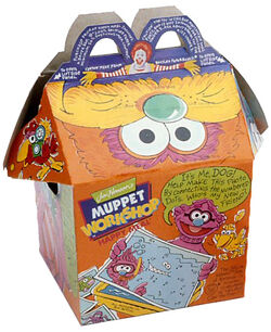 Muppet Workshop Happy Meal box