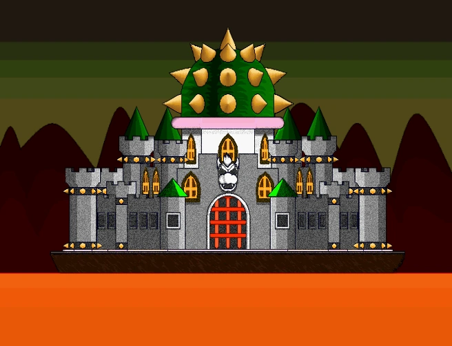 Image Bowser's castle background.png Mushroom Kingdom Showdown Wiki