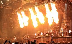Rammstein na koncercie