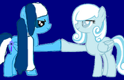 Snowdrop y su nueva amiga.png