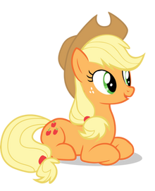 390px-35755 - absurd res applejack sitting vector