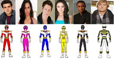 Power Rangers Turbo Team by StarTeen1984 2