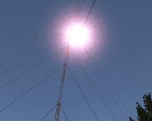 Radio mast top