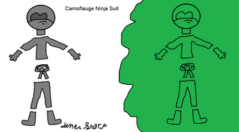 Camoflauge Ninja Suit
