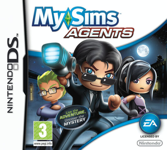 Fichier:Jaquette MySims Agents NDS.jpg