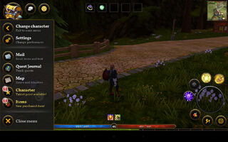 Main menu