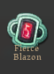 Fierce blazon