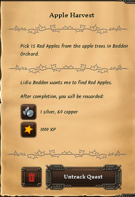 Apple harvest