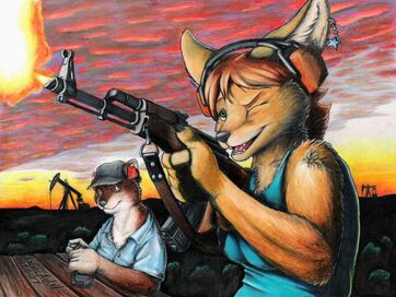 Range Time by KalahariFox