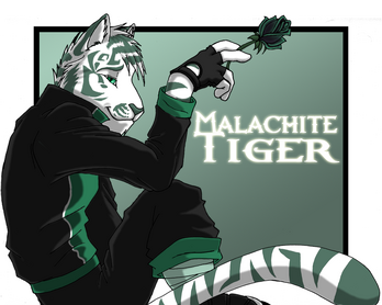Malachite Tiger by SapphWolf