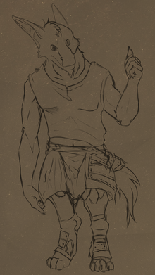 Dakai Male Sketch Clothing