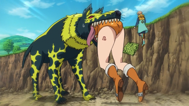 File:Oslo trying to teleport Diane by swallowing her.png