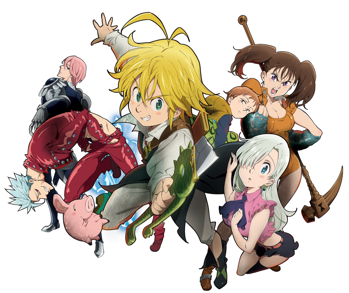 seven deadly sins characters