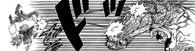 File:Meliodas and Ban being knock away by the beast.png