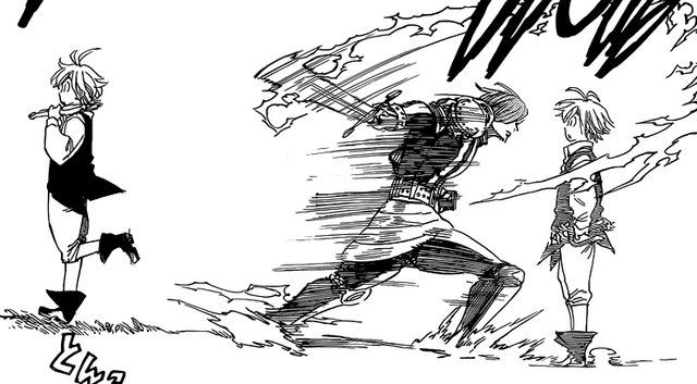 File:Meliodas dodging Gilthunder attack.png