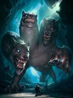 Yama's dogs- called as maharaurva